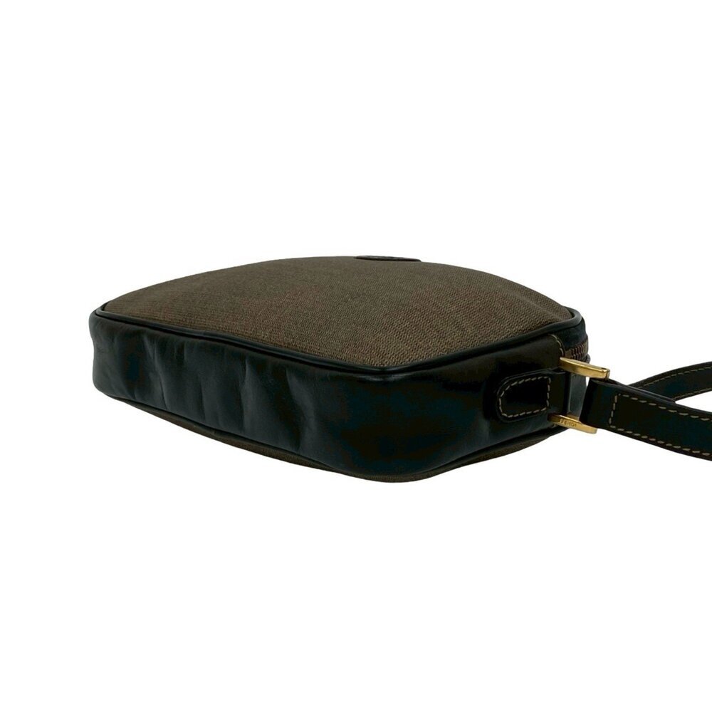 FENDI Black Leather Shoulder Bag - Picture 8 of 10
